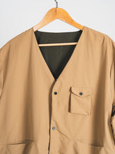 將圖片載入圖庫檢視器 Double Side V-neck Jacket(KH/GN)
