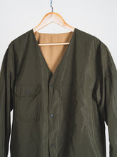 將圖片載入圖庫檢視器 Double Side V-neck Jacket(KH/GN)
