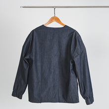 將圖片載入圖庫檢視器 Double Side V-neck Jacket(BK/DN)
