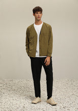 將圖片載入圖庫檢視器 Double Side V-neck Jacket(KH/GN)
