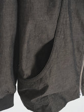 將圖片載入圖庫檢視器 (J26DG) Wool Cotton Mixed Curved Jacket
