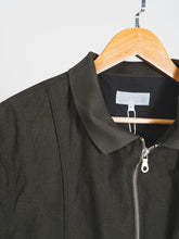 將圖片載入圖庫檢視器 (J26GN) Wool Cotton Mixed Curved Jacket
