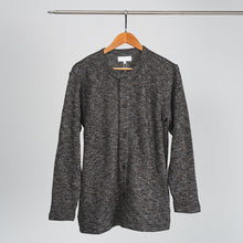 將圖片載入圖庫檢視器 (K02NY) Flecked Collarless Cardigan
