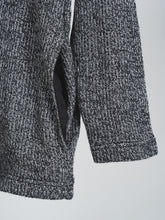 Load image into Gallery viewer, (K02BK) Flecked Collarless Cardigan
