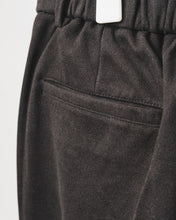 將圖片載入圖庫檢視器 (IP19BK) Pleated Slim-Fit Flannel Trousers
