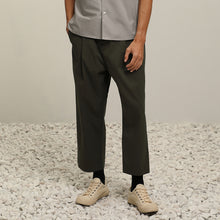 將圖片載入圖庫檢視器 Wide-Leg Cropped Trousers(GN)
