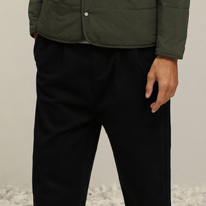 Twill Cotton Tapered Trousers (NY)