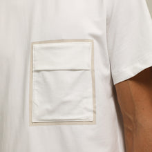 將圖片載入圖庫檢視器 (T31WH) Regular-Fit Square Print T-Shirt
