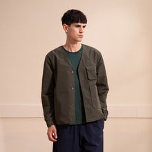將圖片載入圖庫檢視器 Reversible V-neck Jacket (Green)
