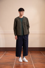 將圖片載入圖庫檢視器 Reversible V-neck Jacket (Green)
