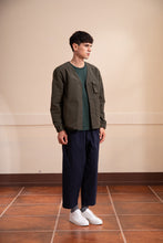 將圖片載入圖庫檢視器 Reversible V-neck Jacket (Green)

