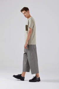 Striped Pocket T-Shirt (GN)