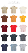 將圖片載入圖庫檢視器 (#1-15) Rough 245g Cotton T-Shirt
