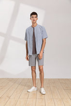 將圖片載入圖庫檢視器 Seersucker StripeCotton Shirts (NY)
