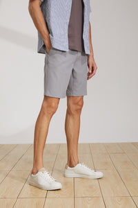 Anti-wrinkle Slim-Fit Shorts (GY)