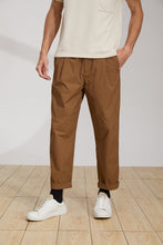 將圖片載入圖庫檢視器 Relaxed-Fit Drawstring Cotton Trousers(BN)

