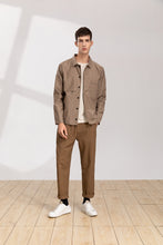 Load image into Gallery viewer, Relaxed-Fit Cotton Twill Jacket (KH)
