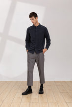 Load image into Gallery viewer, Cotton Mixed Slim-Fit Trousers (GY)
