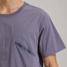 Load image into Gallery viewer, Oval Shape Pocket T-Shirt (BL)
