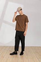 Load image into Gallery viewer, Side Pocket Ankle-Length Trousers (Dark Grey)
