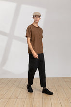 Load image into Gallery viewer, Side Pocket Ankle-Length Trousers (Dark Grey)
