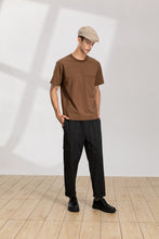 Load image into Gallery viewer, Side Pocket Ankle-Length Trousers (Dark Grey)
