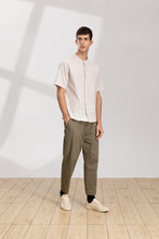Load image into Gallery viewer, Relaxed Tether Cotton Trousers (GN)
