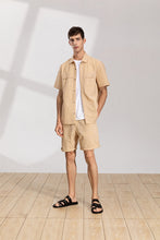 將圖片載入圖庫檢視器 Seersucker Cotton Shorts (KH)
