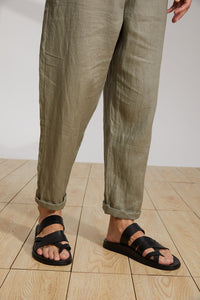 Linen Causal Trousers (GN)