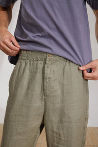 Linen Causal Trousers (GN)