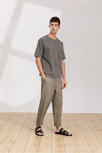 Linen Causal Trousers (GN)