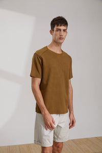 Waffle Crew Neck T-shirt (GN)