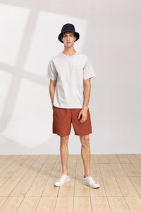 Tencel Regular-Fit T-Shirt (GY)