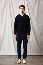 將圖片載入圖庫檢視器 Lightweight Elastic Velcro Trousers (Dark Navy)
