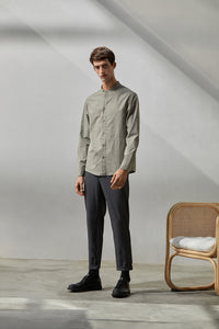 Soften Cotton Slim-Fit Shirt (GN)