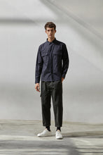 Load image into Gallery viewer, Side Pocket Ankle-Length Trousers (Dark Grey)
