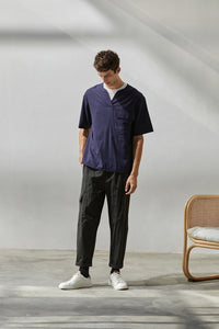 Side Pocket Ankle-Length Trousers (Dark Grey)