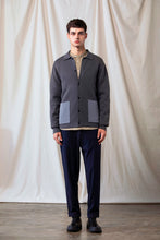 將圖片載入圖庫檢視器 Slim-Fit Tailored Trousers (Navy)
