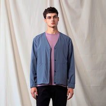 Load image into Gallery viewer, Reversible V-neck Jacket (Blue)
