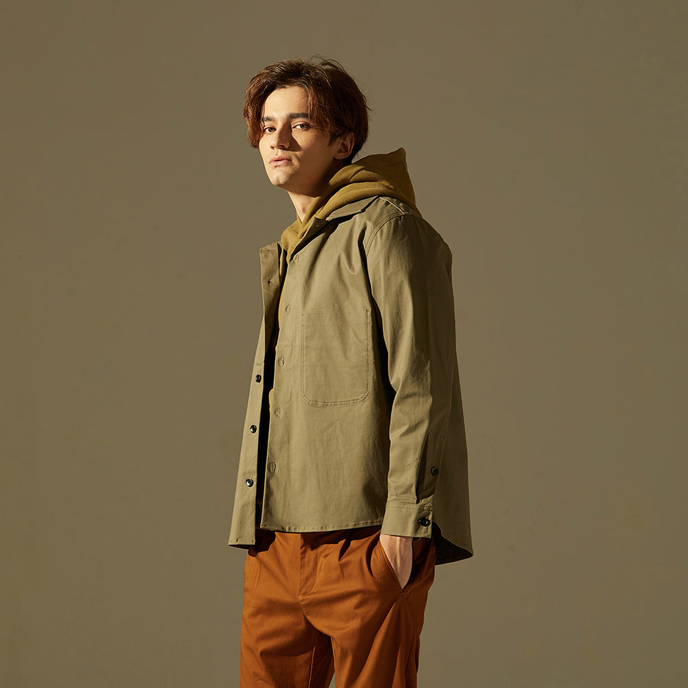 ± Pockets Shirt Jacket (GN)