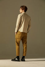 將圖片載入圖庫檢視器 Pleated Tapered Trousers (Khaki)
