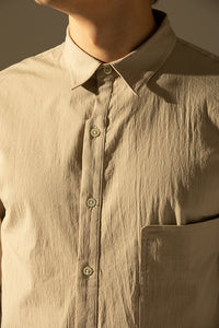 Chest Pocket Cotton Shirt (BE)