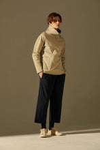 將圖片載入圖庫檢視器 Loose Neck Cotton Mixture Sweater (BE)
