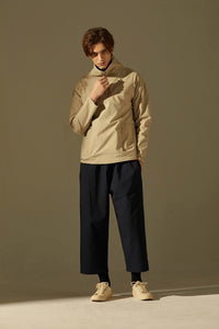 Loose Neck Cotton Mixture Sweater (BE)