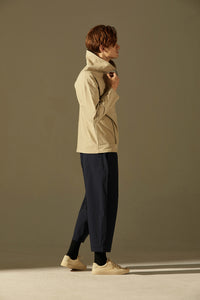 Loose Neck Cotton Mixture Sweater (BE)