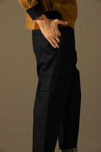 將圖片載入圖庫檢視器 Side Pocket Ankle-Length Trousers (Denim)
