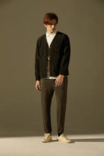 Load image into Gallery viewer, Reversible V-neck Jacket (Black)
