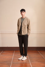 Load image into Gallery viewer, Reversible V-neck Jacket (Black)
