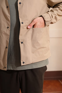 Reversible V-neck Jacket (Black)