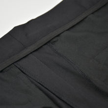 將圖片載入圖庫檢視器 Slim-Fit Cotton Trousers (Black)
